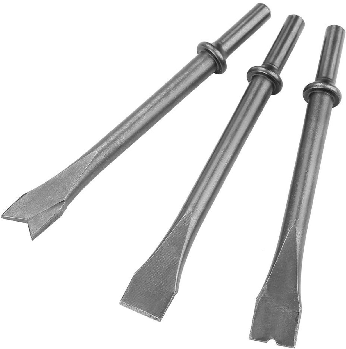 Dailygoods- Luchthamer 3-delig - Beitelset Houtbewerking - Pneumatische Beitel - Hulpstukken voor Metselwerk - Sloopgereedschap - Verwijderen van Beton