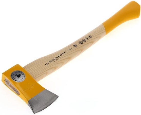 Vervangende Steel voor Splijtbijl - Essenhout 500mm met Knop - Bosbouw en Timmermansgereedschap — afbeelding 3