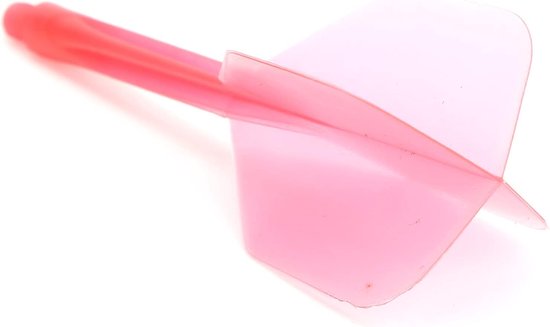 Dartpijlen Accessoires Set: 3x Geïntegreerde Shafts en Flights (Rood) van Merkloos — afbeelding 2