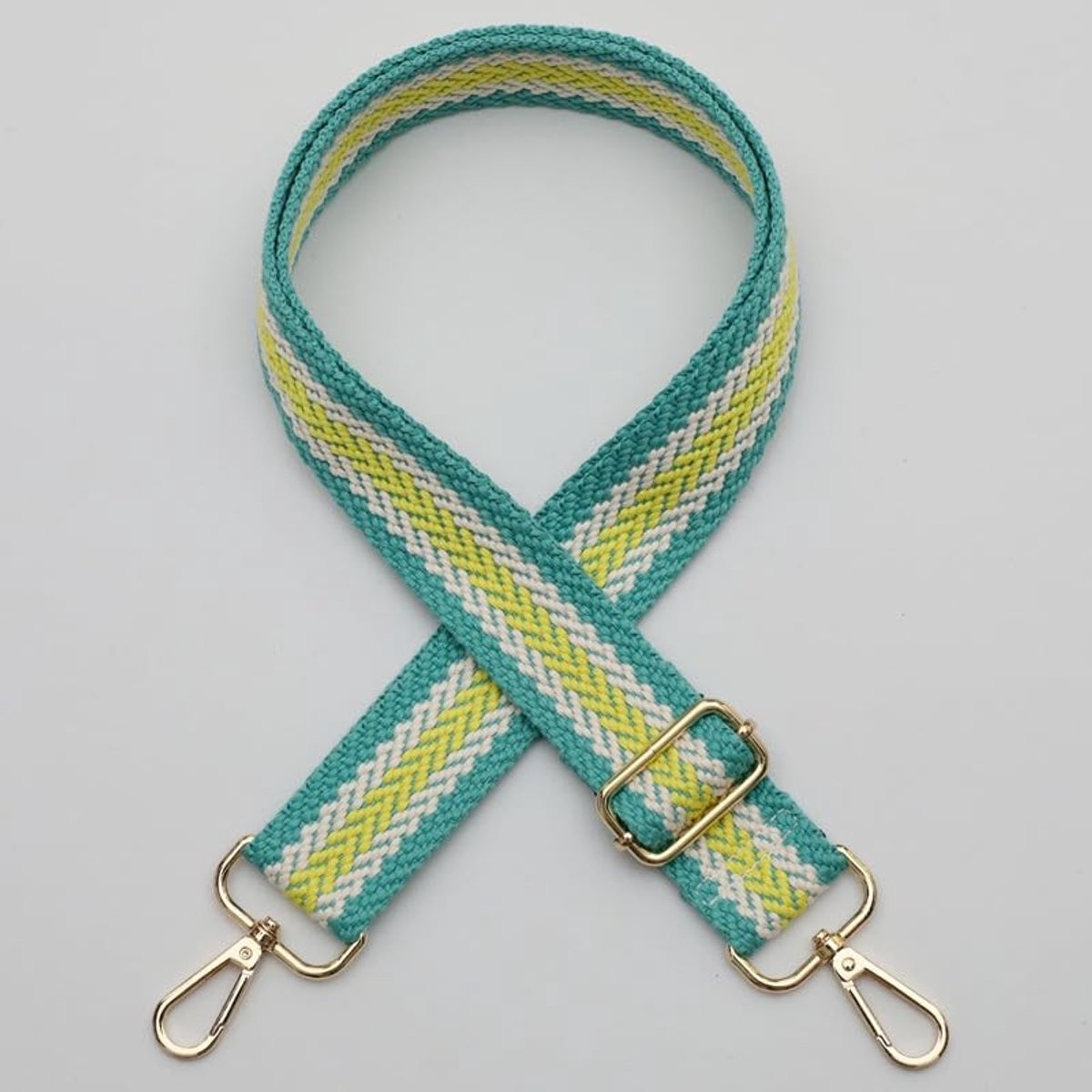 Dailygoods- Schouderriem Verstelbaar 78-140 cm - Tasriem - Draagriem - Schouderband voor Tas - Duurzaam Nylon - Robuuste Hardware