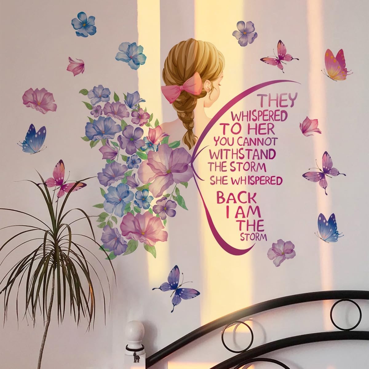 Dailygoods- Muursticker Inspirerende Citaten - Muurstickers Kinderen - Wanddecoratie Slaapkamer - Wanddecoratie Woonkamer - Vriendelijk Vinyl - Eenvoudig Aan Te Brengen