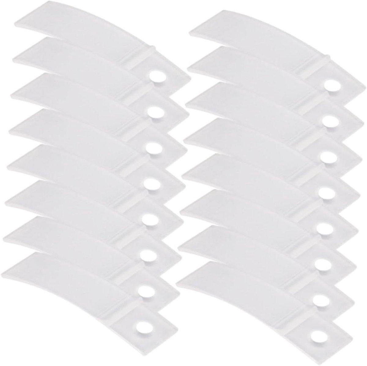 Ladestoppers Voor Kasten - Ladegeleiders Stopper - Lades Beveiligen - Antislip Ontwerp - 200 Stuks - Transparant