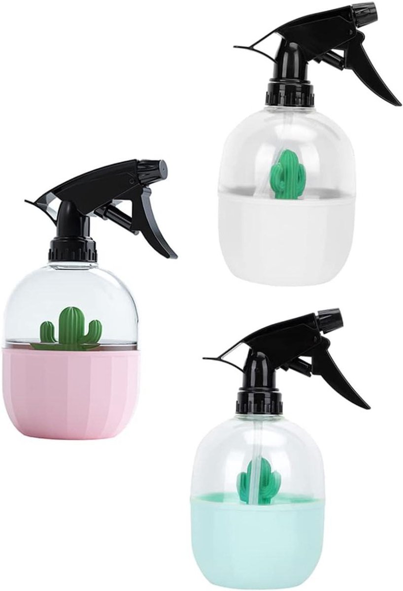 Watergevende Sprayflessen - Planten Gieter Sproeier - Planten Verzorgen - Hoge Druk Fijne Nevel - 500 ml - Diverse Kleuren