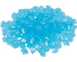 Lichtgevend Grind - Decoratie Stenen - Aquarium Decoreren - Glow in the Dark - 400 stuks - Diverse Kleuren