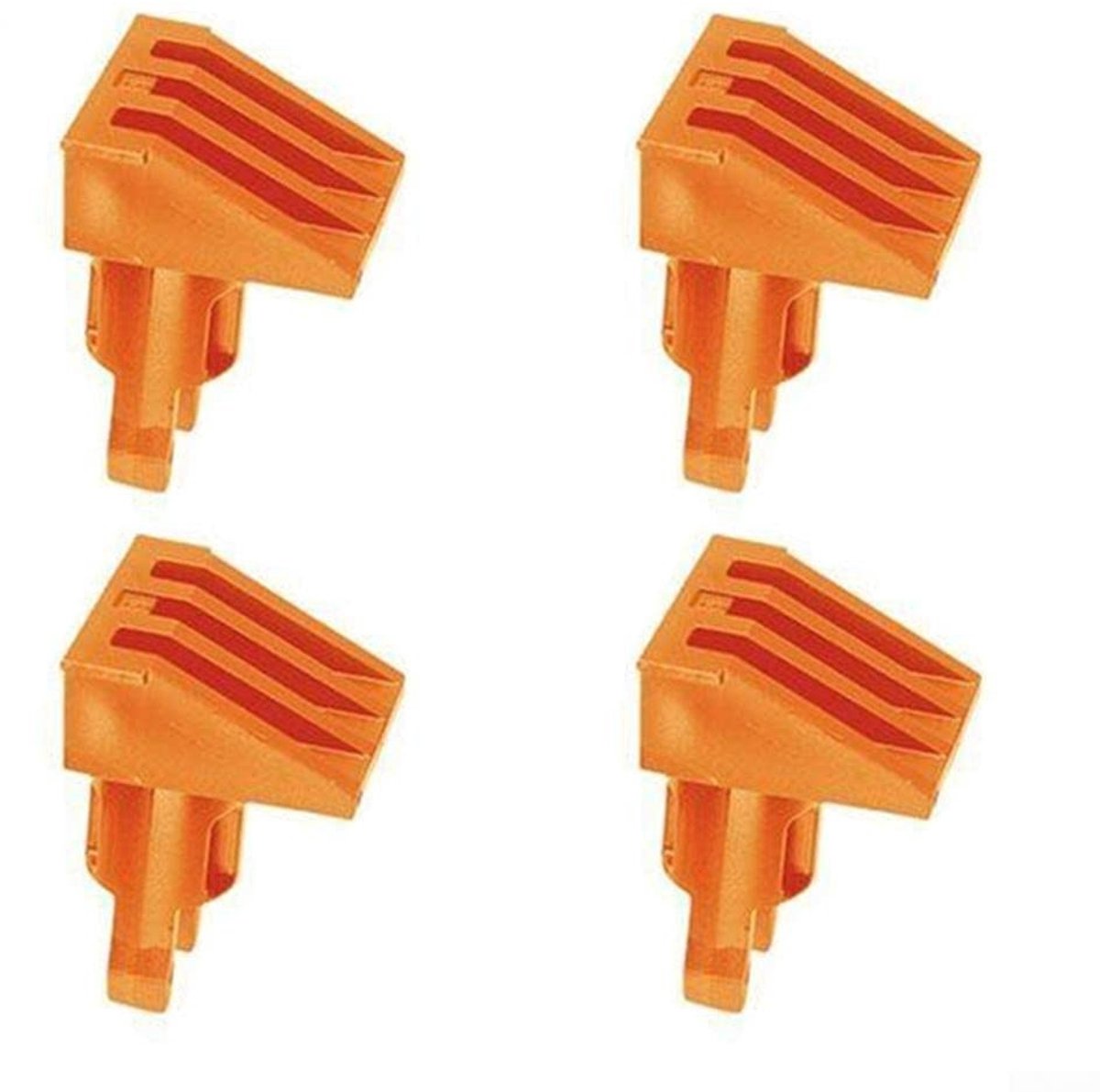 aladdien - Werkpaardpen - 4-delige set - Flexibel en veelzijdig - 10 x 5 x 5 cm - Geschikt voor Black & Decker - Handig voor onregelmatige werkstukken