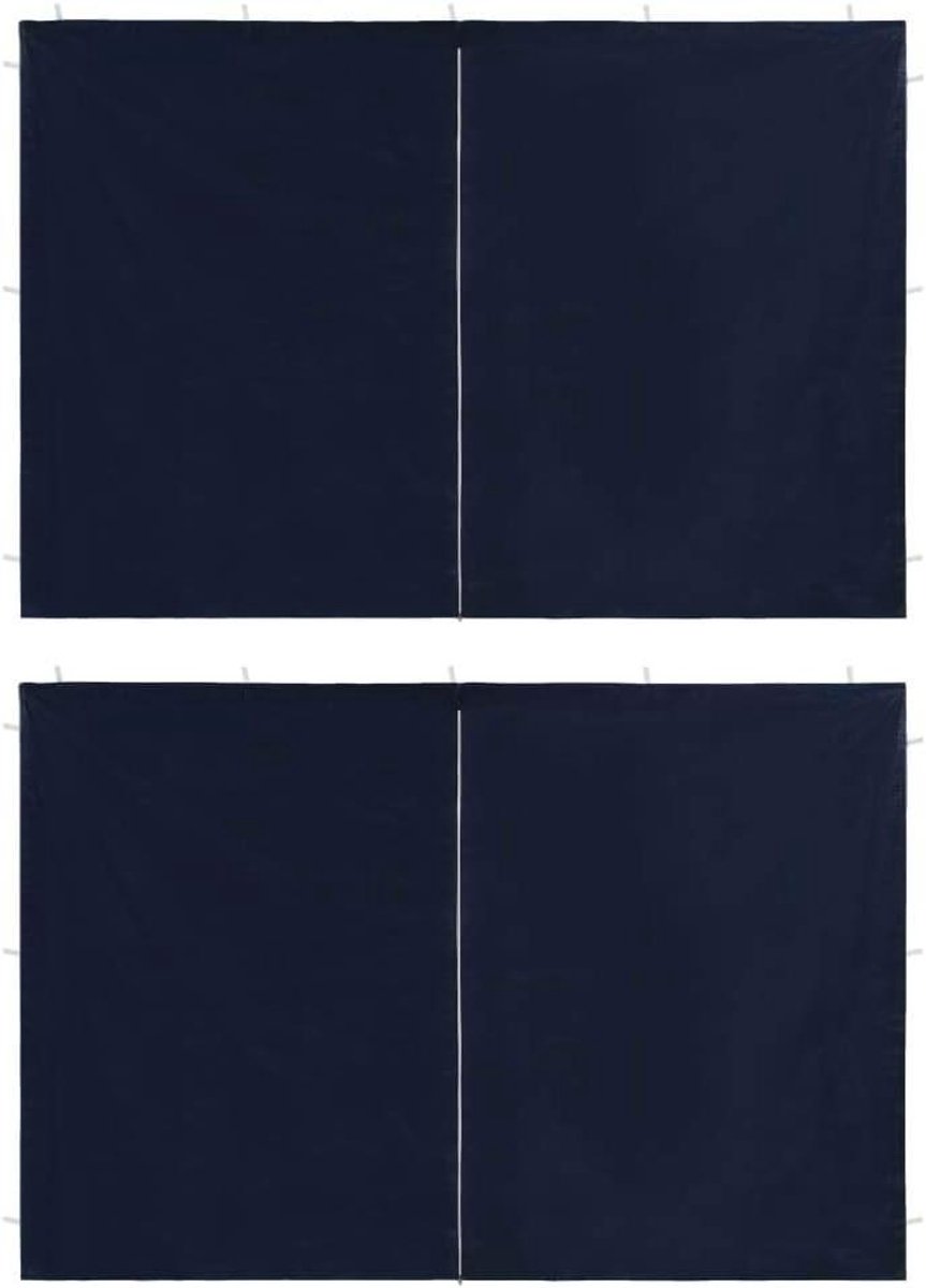 Partytent Zijwanden - Tent Doeken - Feest Bescherming - Waterdicht UV-Bestendig - 300 x 195 cm - Blauw