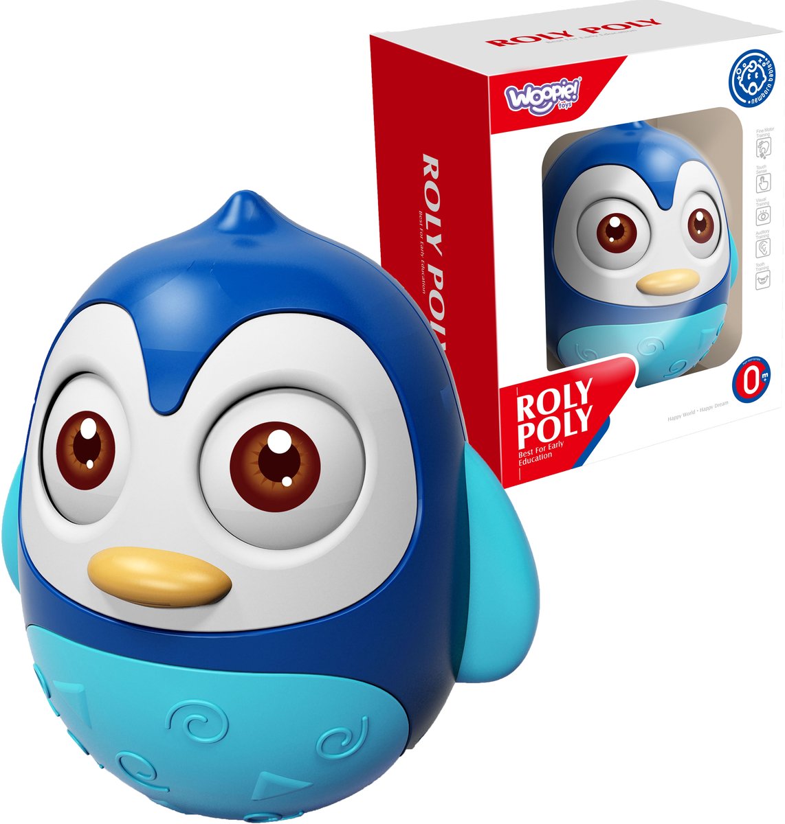 Woopie Baby zintuiglijke pinguïn Wanka Wstanka - UNI