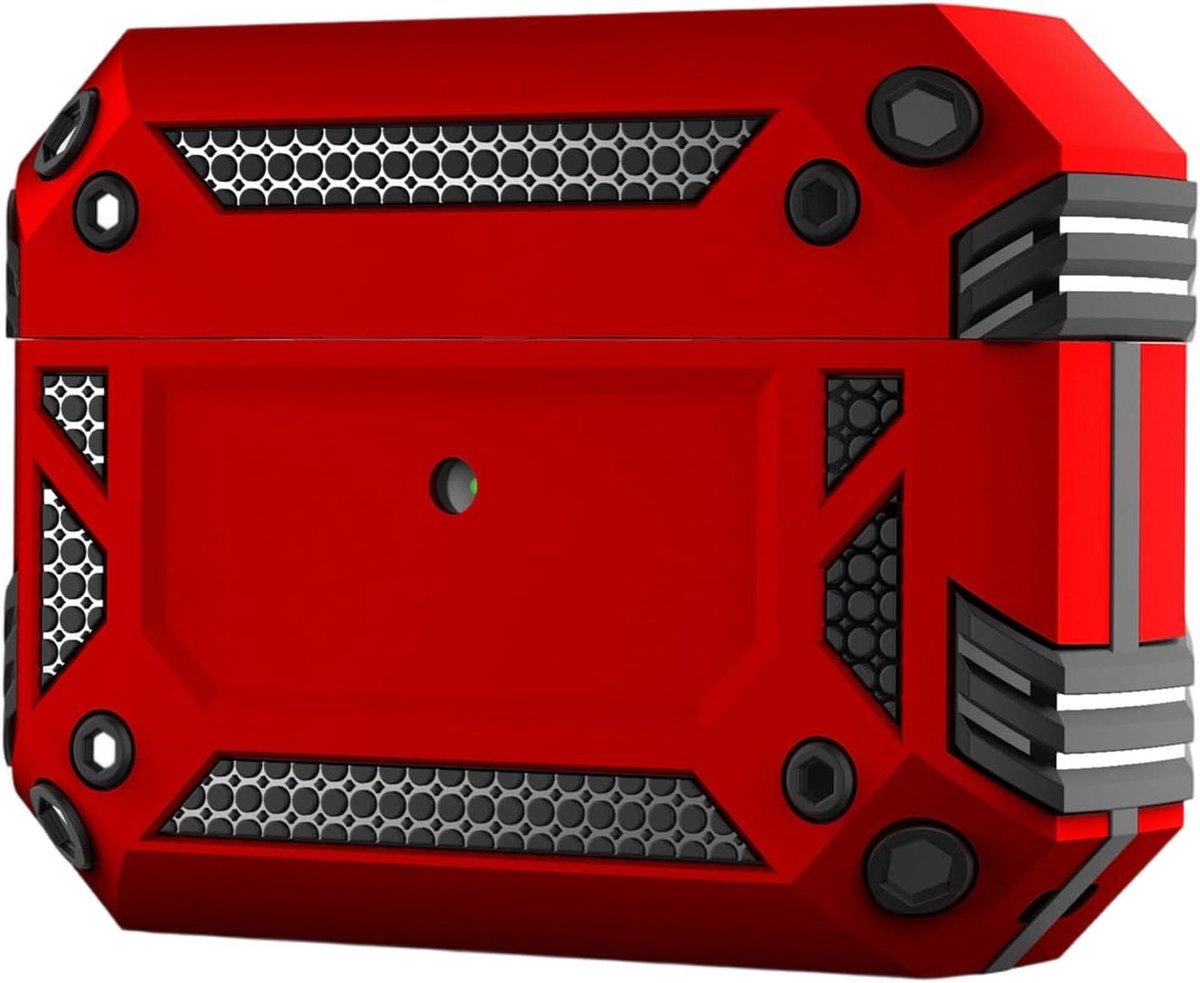 Oortelefoon Hoes - Beschermhoes Oordopjes - Veilig Meenemen - 360° Valbescherming - 7.5 x 5.5 x 2.8 cm - Zwart