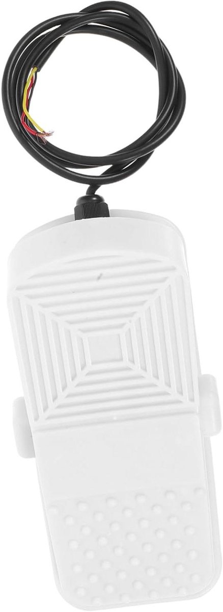 Voetpedaal Keramiek Draaischijf - Pottenbakkers Pedaal - Snelheid Regelen - Handsfree Bediening - 20 x 8.8 x 7 cm - Lichtgrijs