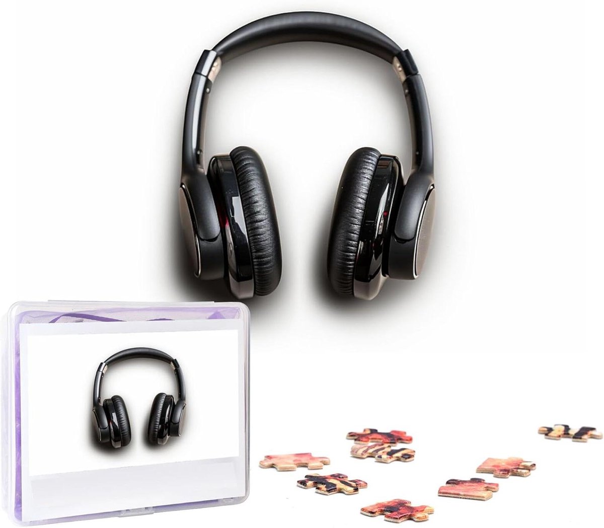Houten Legpuzzel - Gepersonaliseerde Puzzel Foto Puzzel - Ontspannen Thuis - 1000 Stukjes - 75 x 45 cm - Gekleurd