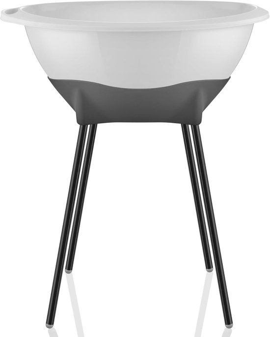 Baby Bad Set - Babybadje met Accessoires - Veilig Baden - Ergonomisch Ontwerp - 80 x 40 x 95 cm — afbeelding 3