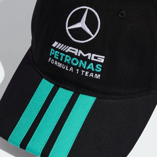 Adidas Performance Mercedes - Amg Petronas Formula 1 Team Dna 3-Stripes Pet - Unisex - Zwart van adidas Performance — afbeelding 2