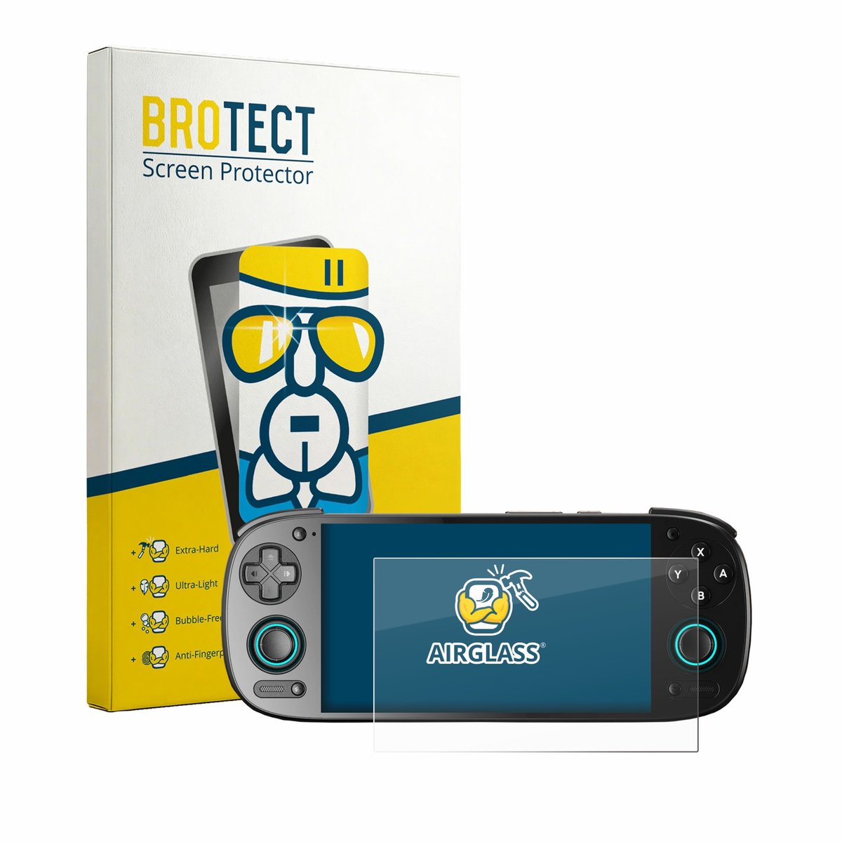 Screenprotector voor Retroid Pocket 5 Beschermglas transparant