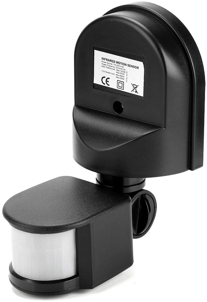 aladdien - Zerodis PIR Bewegingssensor Lamp 110V-240V - Dimbaar en Waterdicht - Ideaal voor Binnen en Buiten