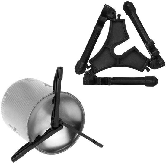 Gastank staande opvouwbare outdoor camping koken gas tank houder patroon jerrycan standaard statief herbruikbare verpakking — afbeelding 2