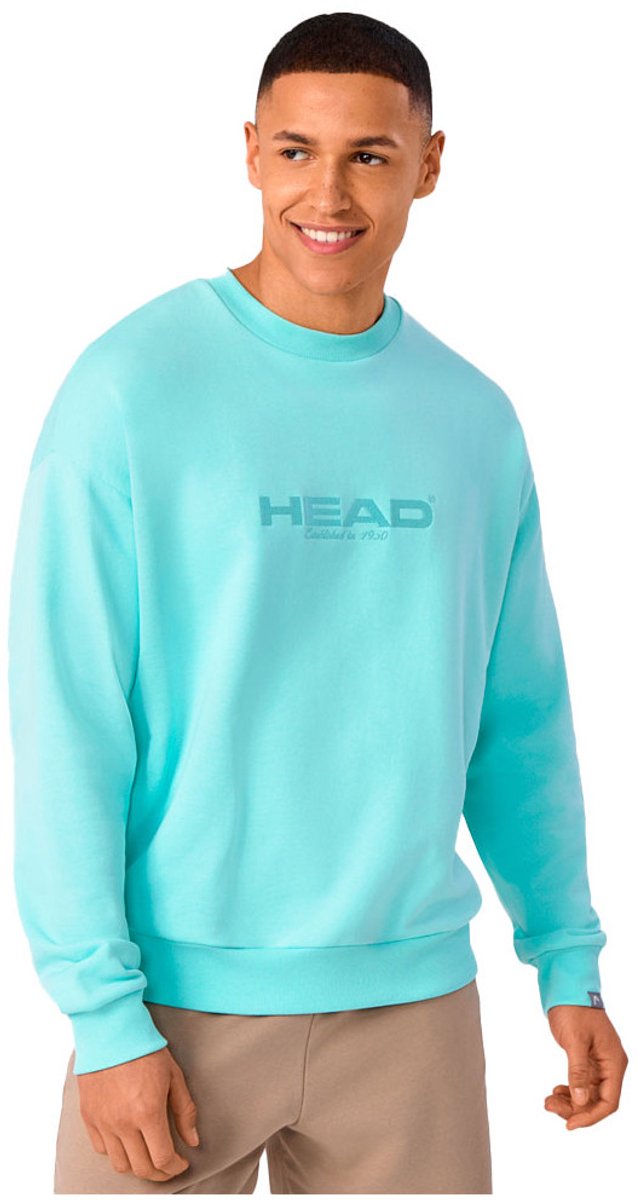 Head Motion Unisex Sweatshirt Aquamarijn Aquamarine
