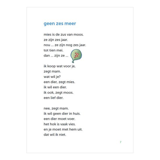 Ik leer lezen met Zwijsen - een dier voor moos en mies