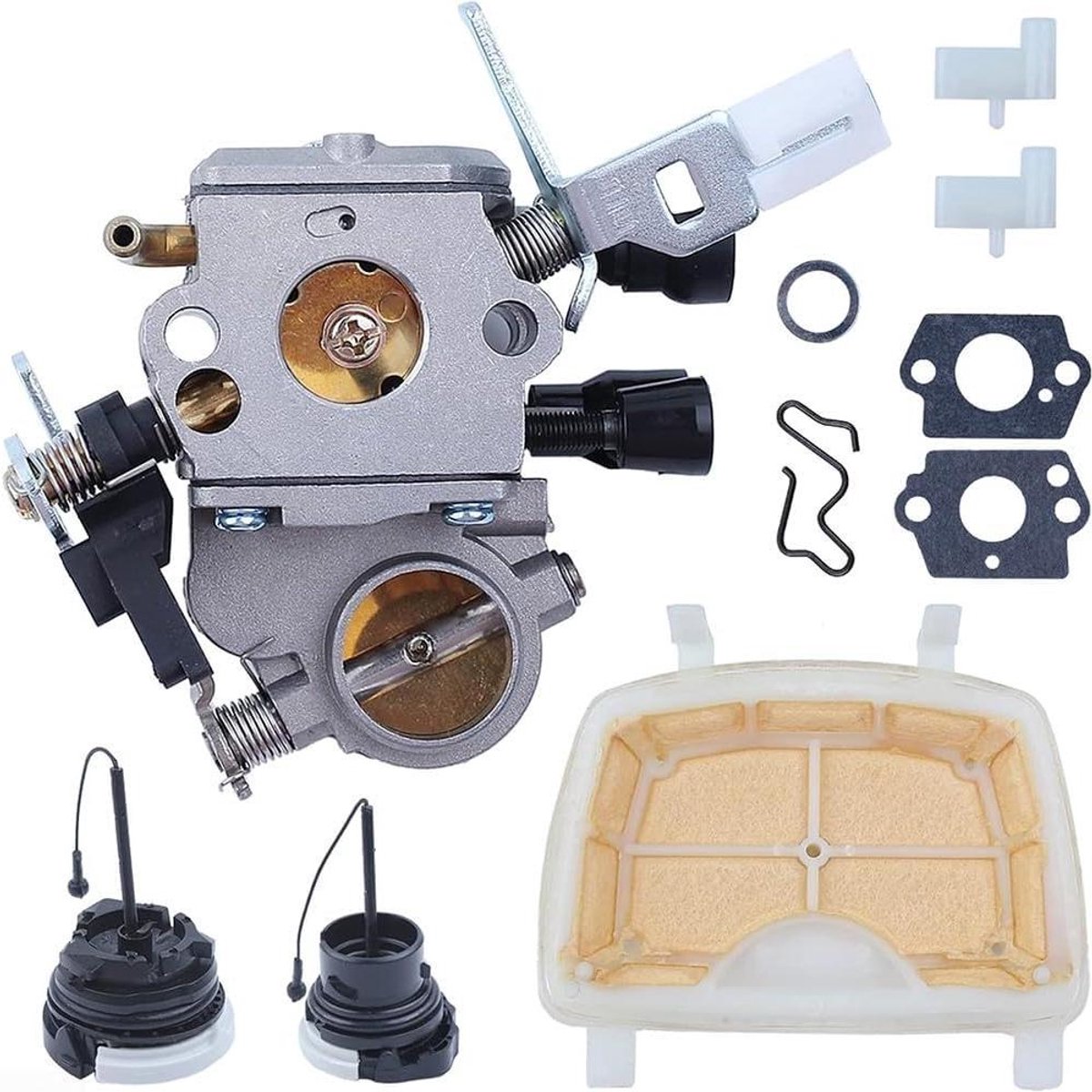 Carburateur Kit - Kettingzaag Onderdelen - Onderhoud Kettingzaag - Exacte Pasvorm - 10 x 5 x 5 cm - Zoals afgebeeld
