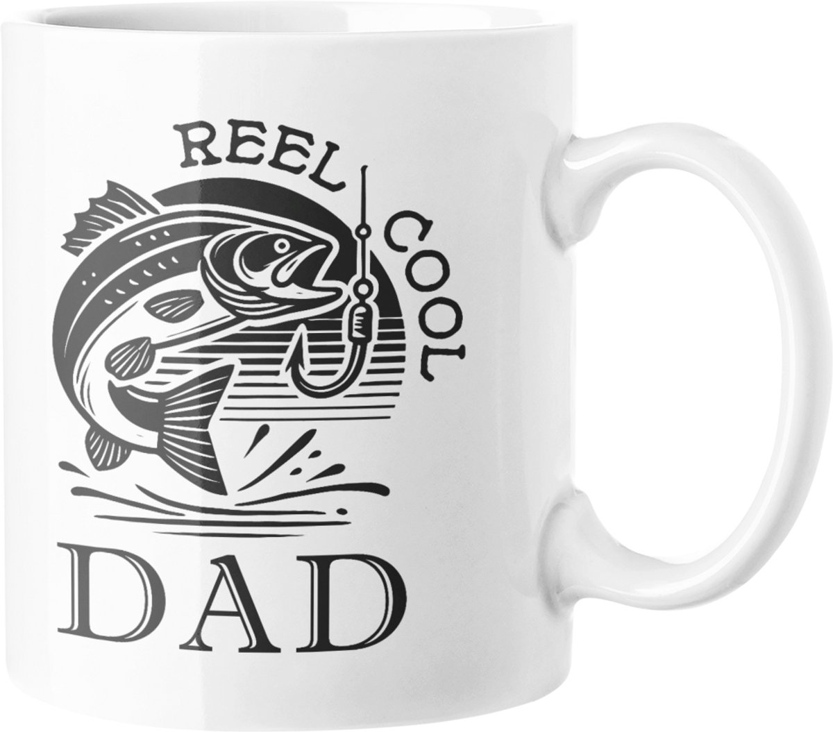Reel Cool Dad Vismok - Cadeau voor Vissers Papa, Opa, Vaderdag