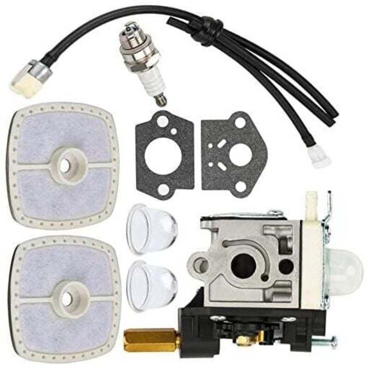 Carburateur geschikt voor Echo SRM-230, SRM-231, GT-200R en SRM-210, inclusief afstelset.
