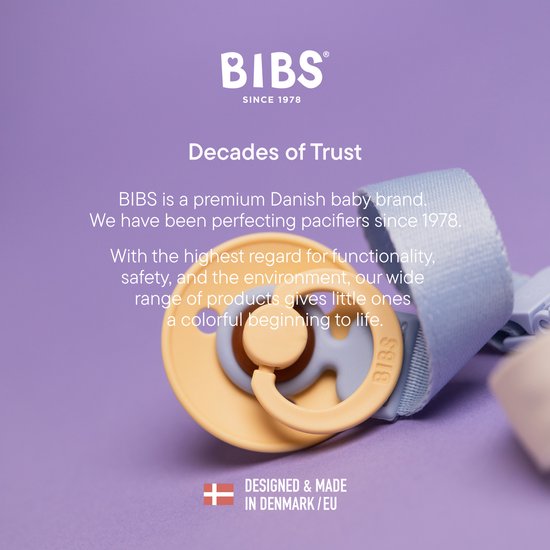 BIBS Lus-speenclip - Soepele, veilige bediening met één hand, past op alle BIBS en de meeste merken, machinewasbaar, slank profiel voor comfort, leeftijd 0+ - Sage van BIBS — afbeelding 3