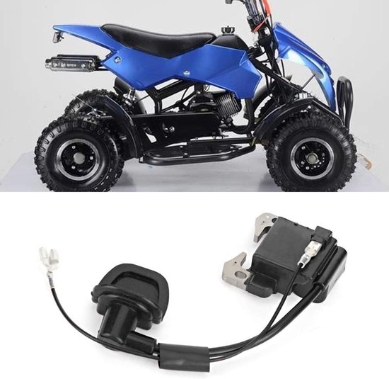 Motorfiets Ontstekingsspoel Pakket voor Pocket Bike met L7T Bougie, Geschikt voor 49CC en 47CC ATV's, Verhoog de Prestaties en Betrouwbaarheid — afbeelding 2
