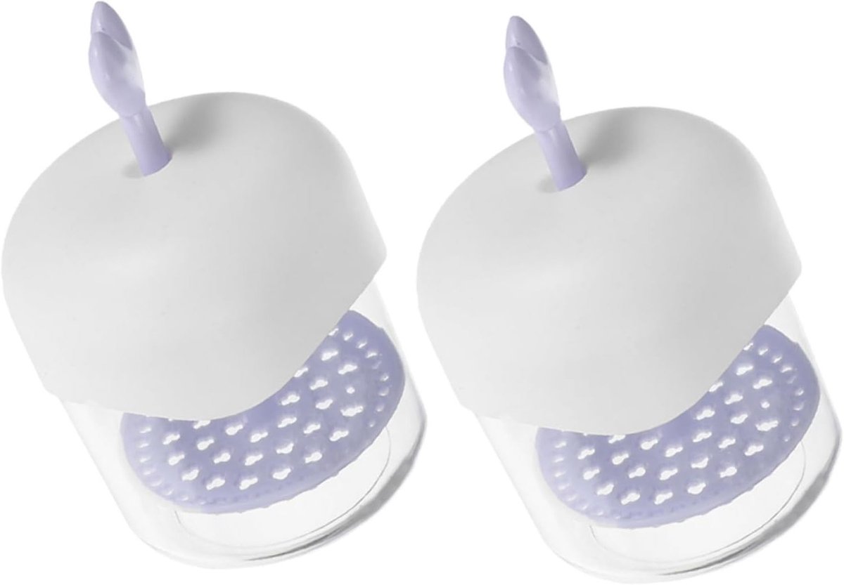 Schuimdispenser voor gezichtsreiniging, handmatige zeepmaker, ideaal voor onderweg en thuis, transparante beker, 2 stuks