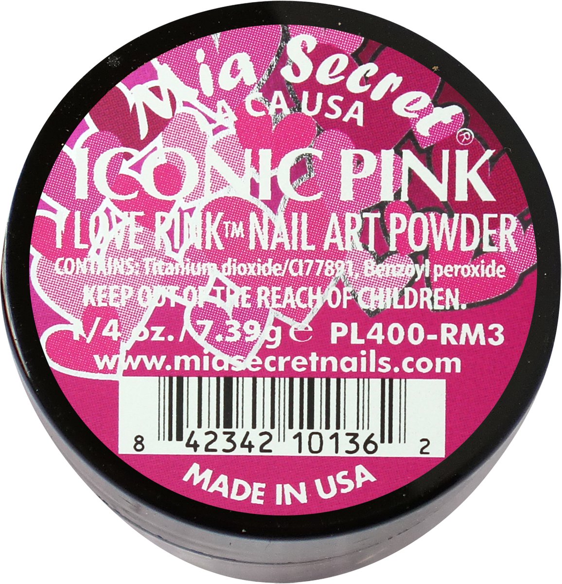 I Love Pink Acrylpoeder Iconic Pink