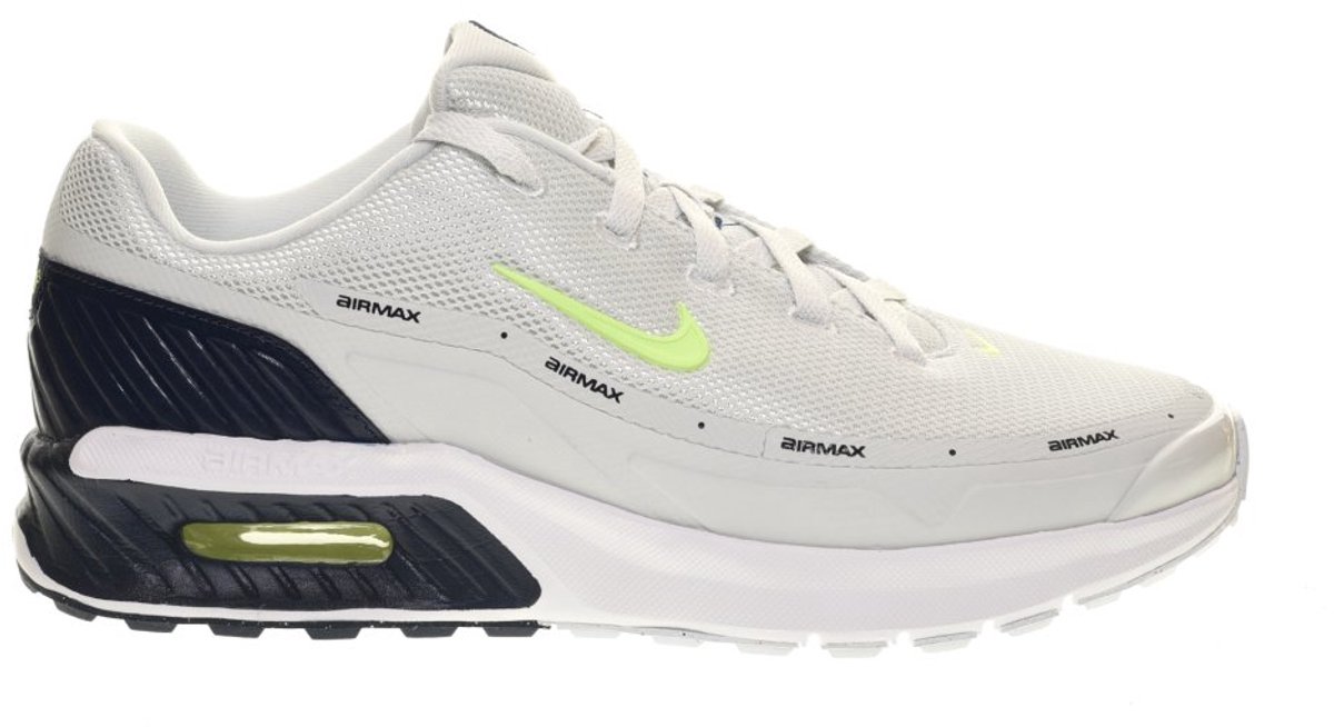 Nike Herensneaker Lichtgrijs Airmax Blauw