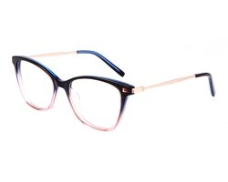 Dkny DK7010 Crystal navy/peach gradient 53/17/135 WOMAN Brilmonturen