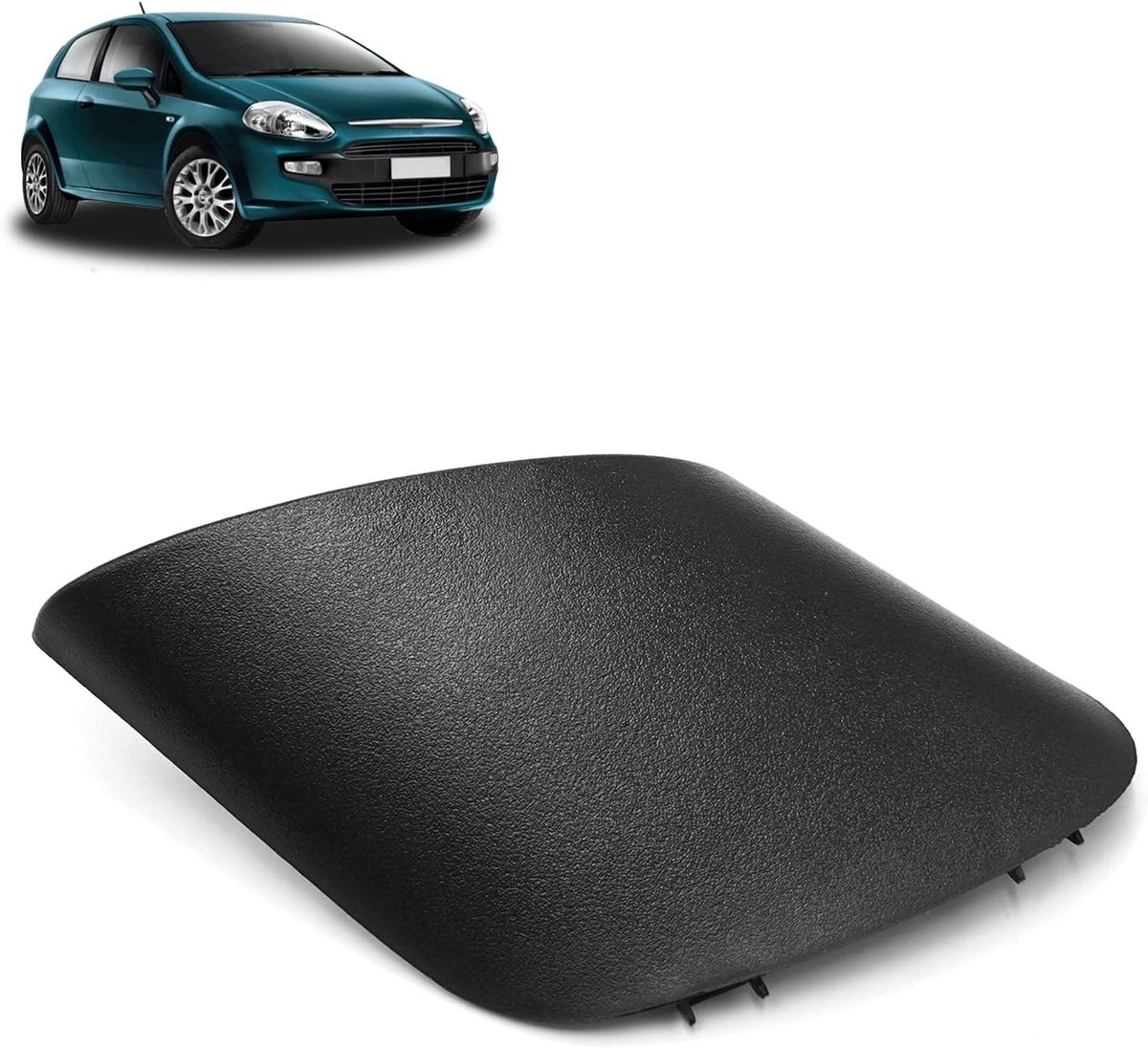 Compatibele zijspiegelcover voor Fiat Grande Punto Evo 2008-2018, links, achteruitkijkspiegel, vervangingsonderdeel, auto-accessoires