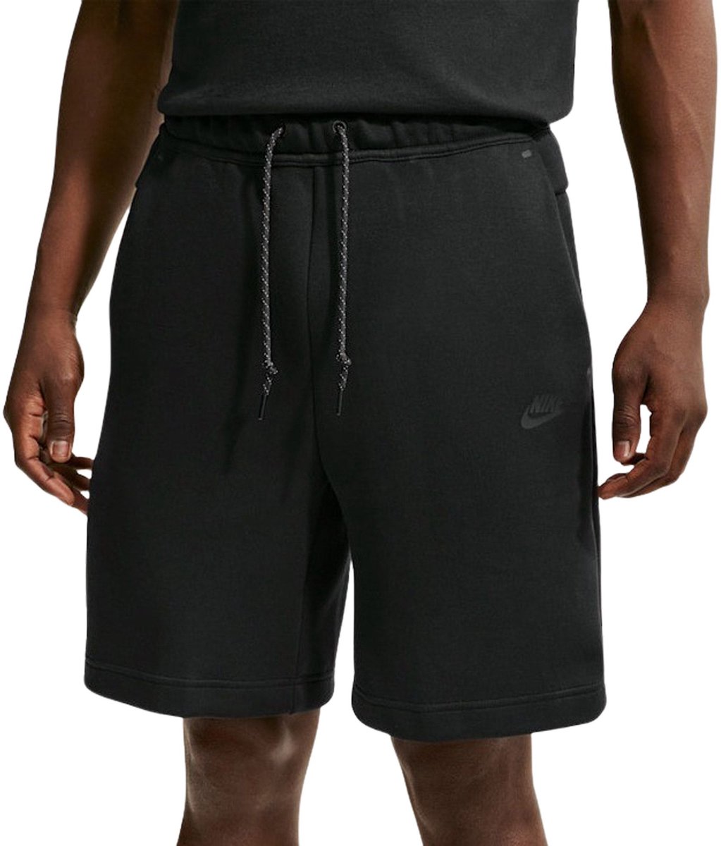 Nike Tech Fleece Sweatshort Heren Zwart