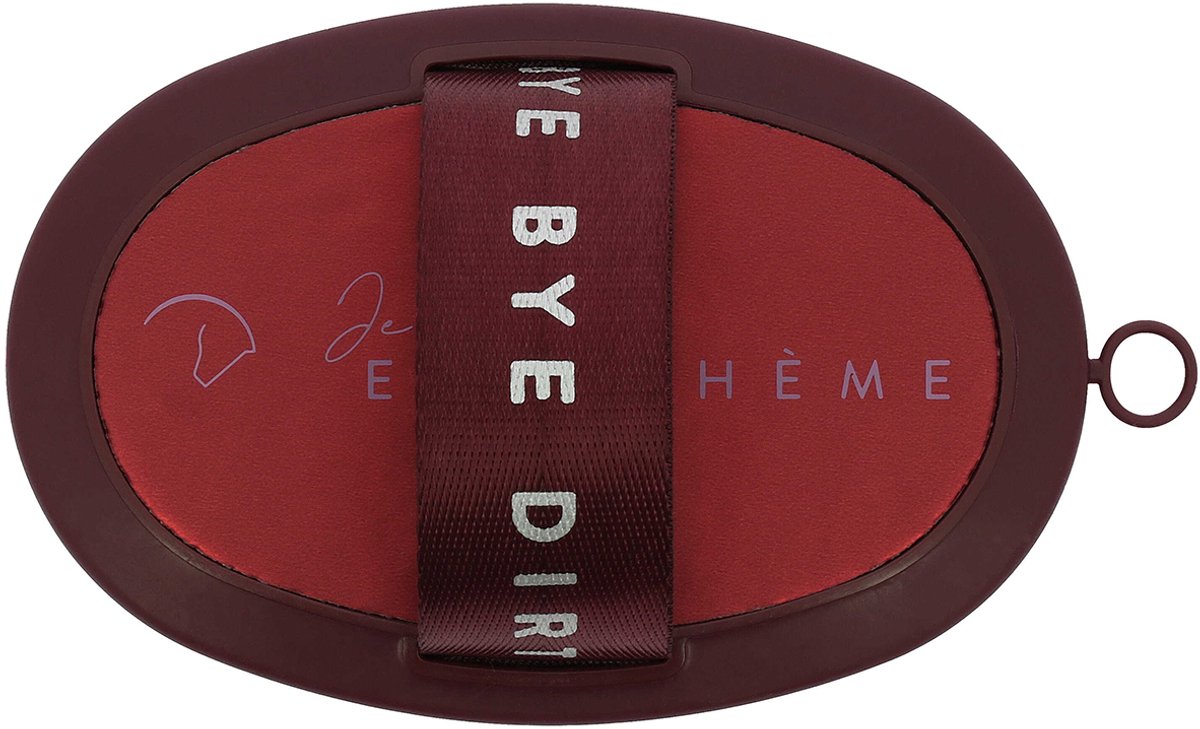 Equithème Rosborstel Equithème Je T'aime Donkerrood