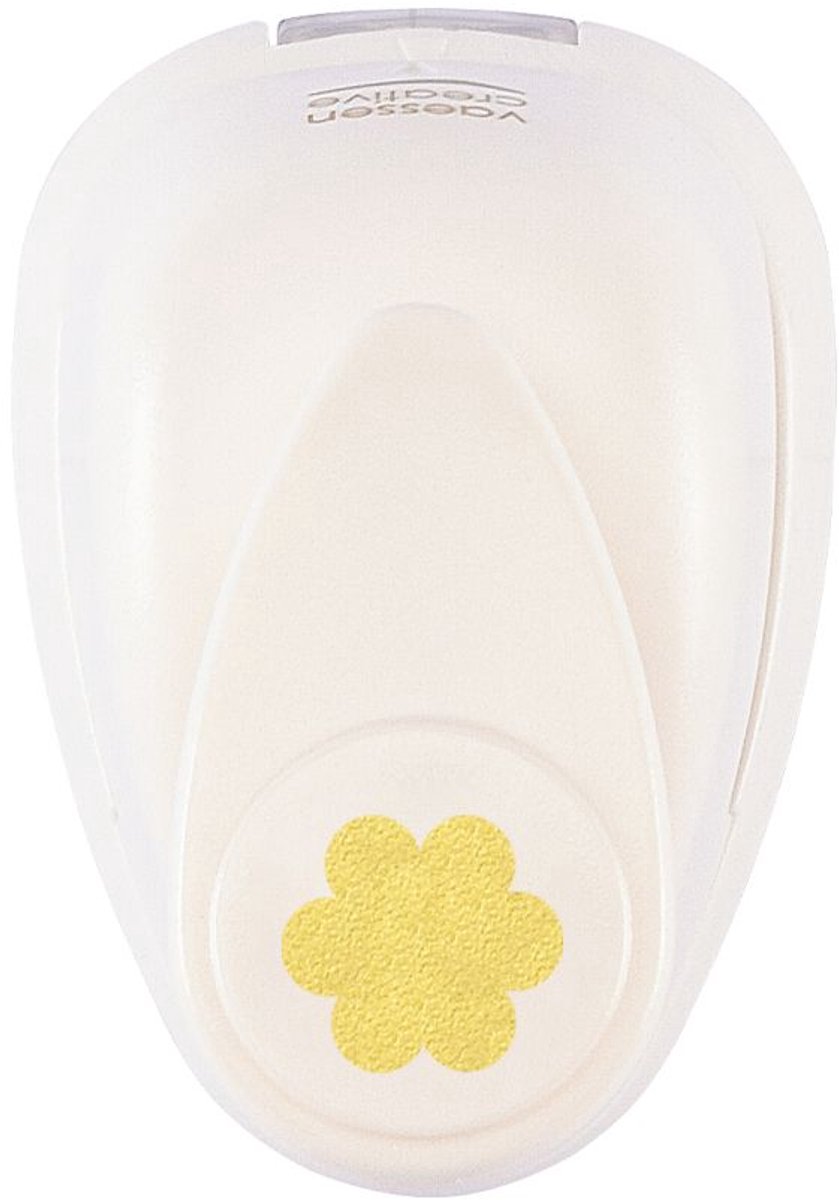 Vaessen Creative Pons - Figuurpons - Bloem - 7 x 10 mm