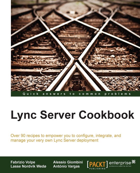 Lync Server Cookbook - cover