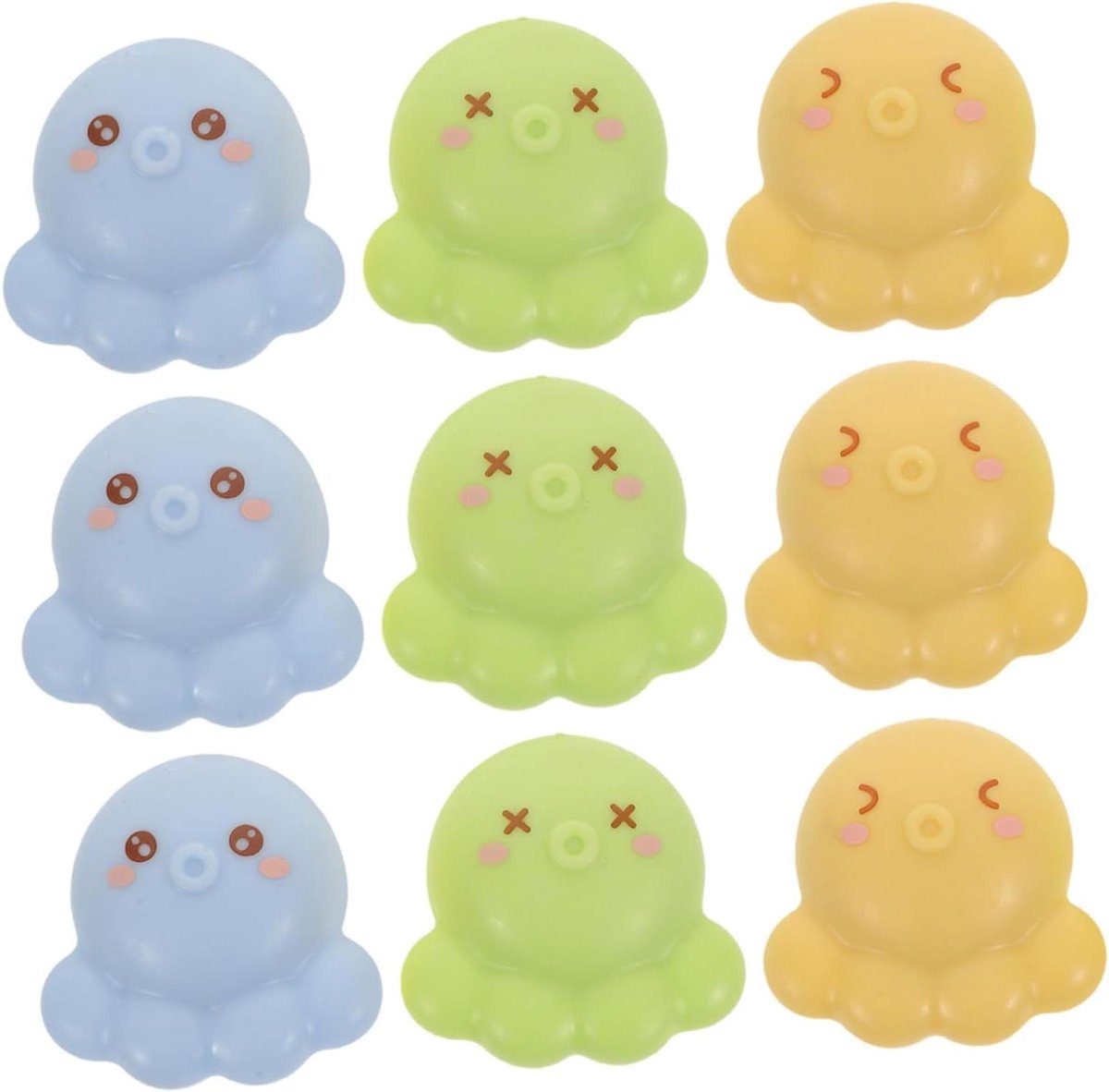 Badstop 9 stuks - Gootsteen afdekking - Wateroverlast voorkomen - Flexibel TPR materiaal - Past op 2.5cm - Diverse kleuren