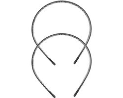 Metalen Haarband, 2 Stuks Haarbanden, Hoofdband, Haar Hoepel, Elastische Hoofdbanden