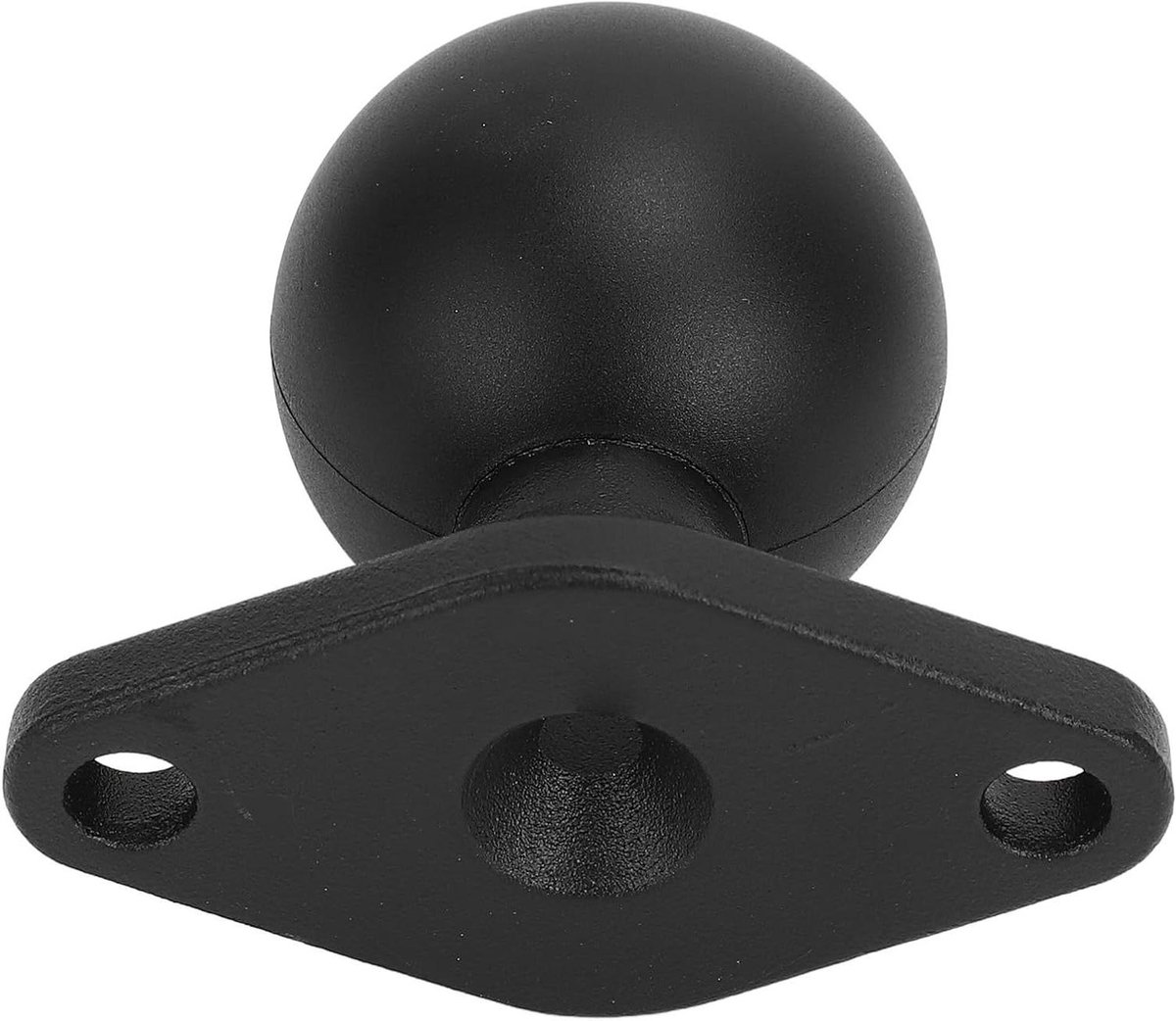 Kogelmontage Basis - Ronde Plaat - Apparaat Bevestigen - Veilige Grip - 15 Inch - Zilver