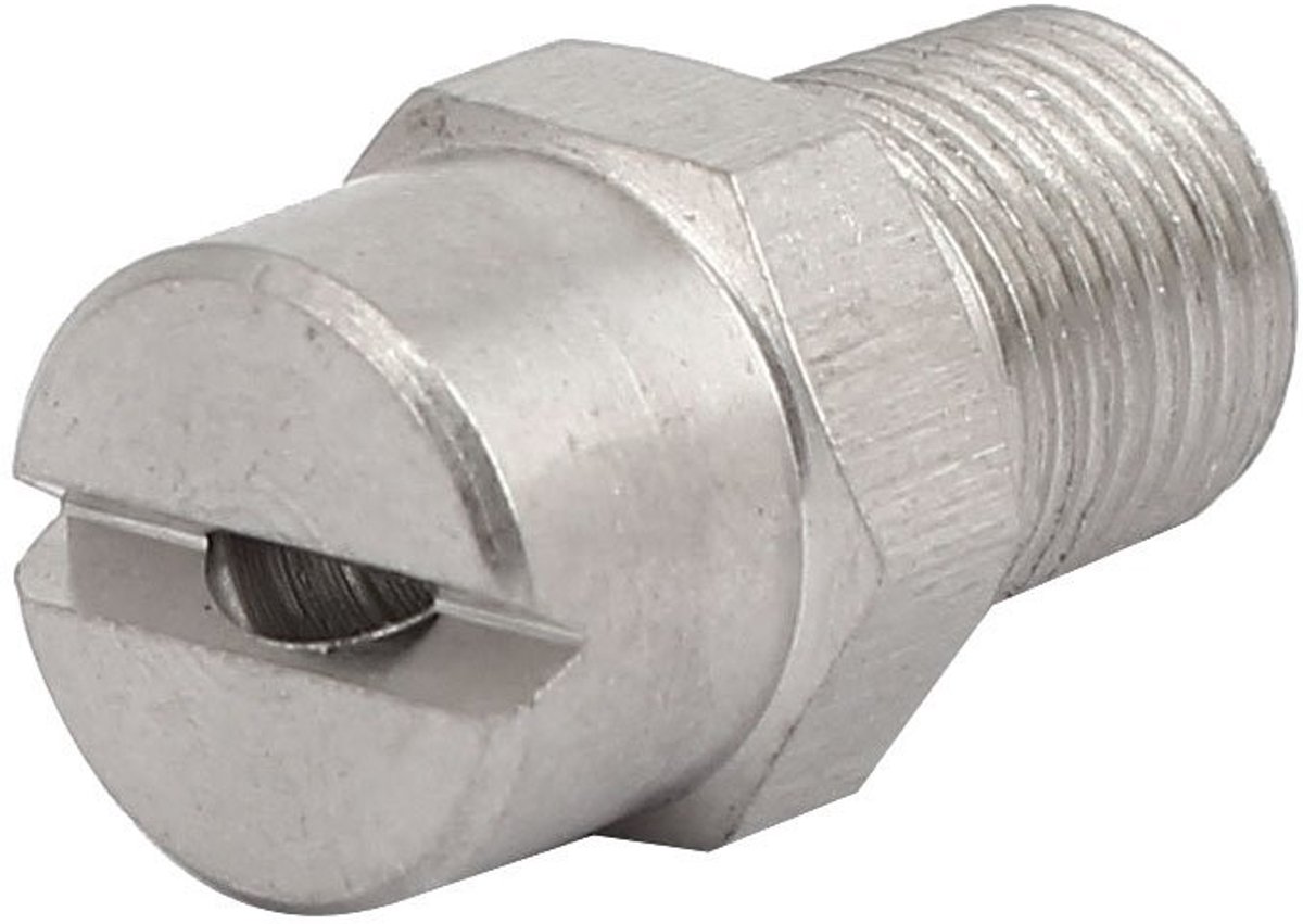Allecto - Sourcingmap 1/8BSP 2.8mm Orifice Spray Tip - Plat Ventilator Spuitmondstuk - Spuitpatroon - Voor Tuin en Landbouw - 65 Graden