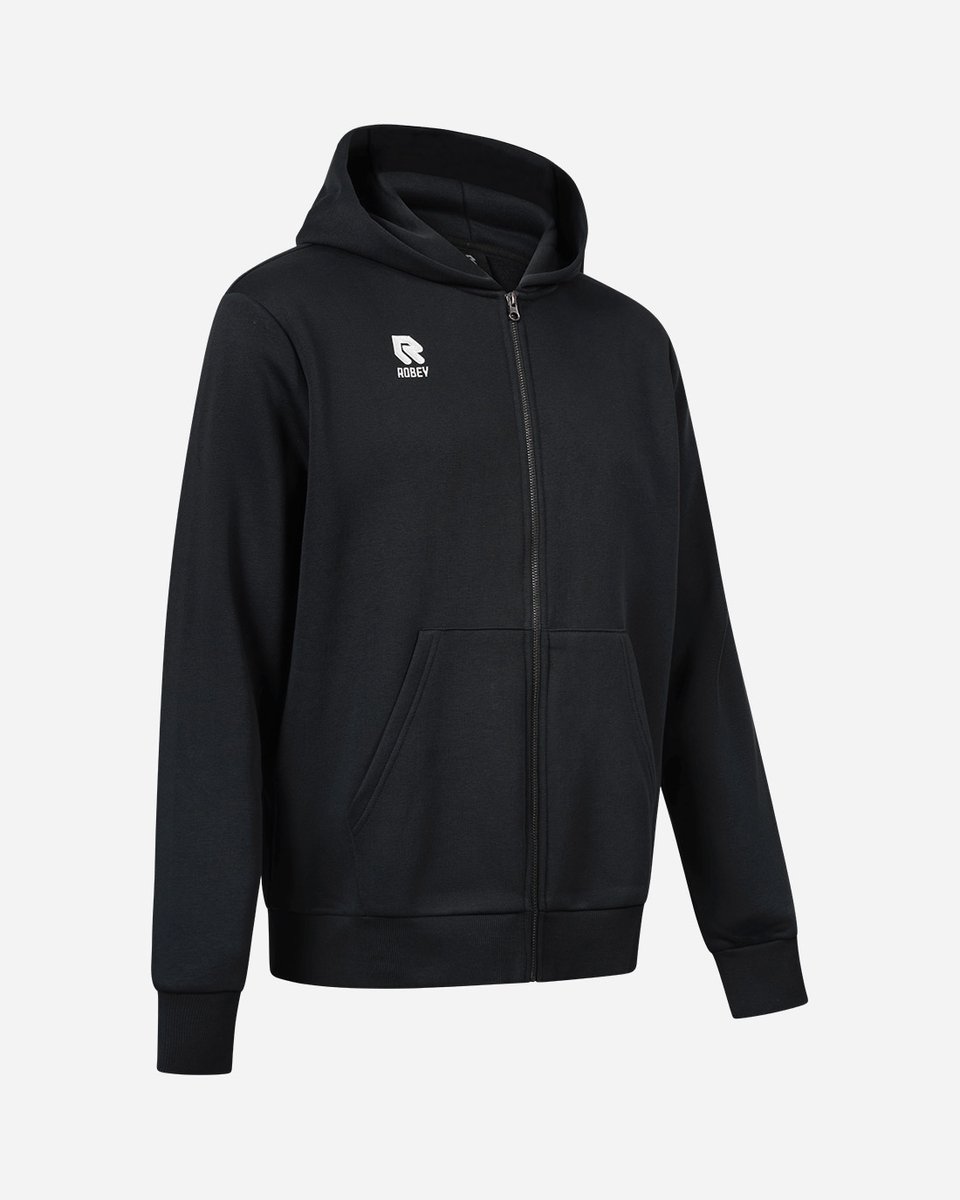 Robey Brandpack Hoodie Full-Zip - Zwart - XXXXL