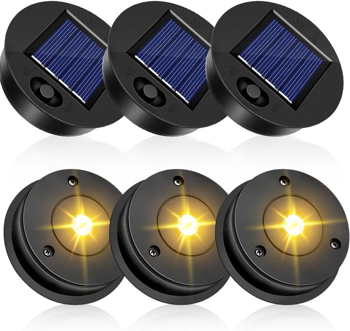 Zonne-energie reserveonderdelen - Solar lampen - Buitenverlichting opladen - Waterdicht IP44 - 8 cm diameter - Niet gespecificeerd