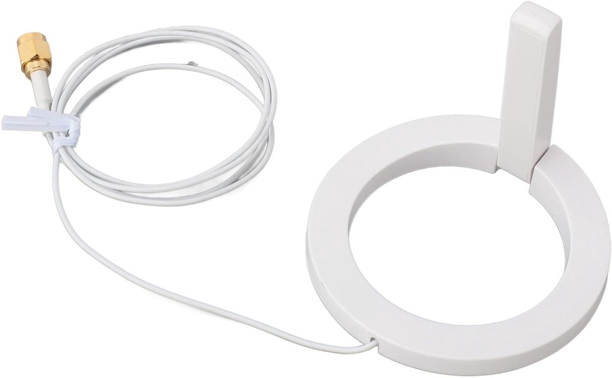 WiFi Antenne - Signaalversterker - Internetverbetering - Flexibele Plaatsing - 75 cm Kabel - Zwart