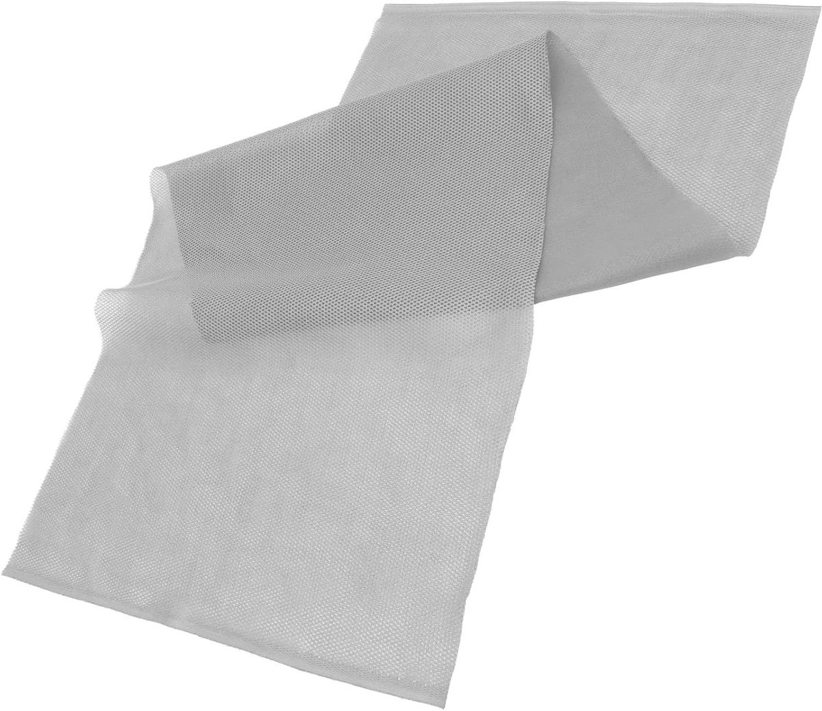 Luidsprekerdoek - Akoestisch net - Geluid verbeteren - Uitstekende geluidsdoorlaatbaarheid - 148 x 52 cm - Zilver