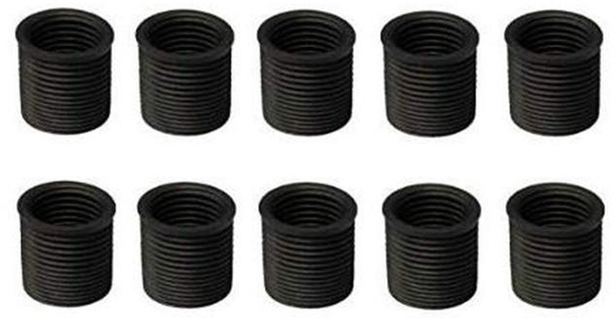 Schroefdraad Reparatie - Reparatieset - Auto Onderhoud - Carbon Staal - M8x1.25 - Zwart