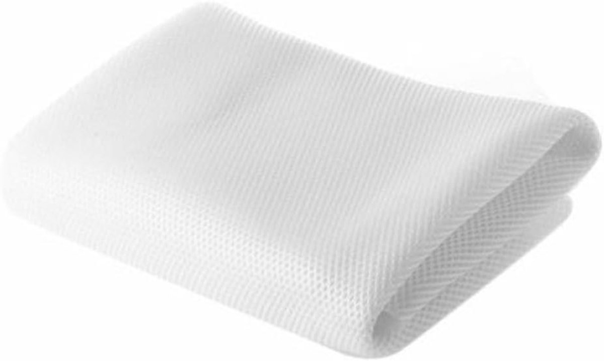Luidsprekerdoek - Akoestisch gaas - Audio-apparatuur - Ademend materiaal - 140 x 50 cm - Wit