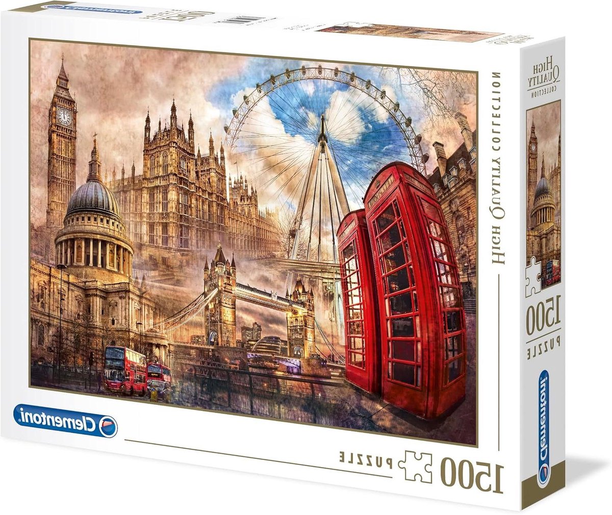 Puzzel Stukken - Legpuzzel Volwassenen - Ontspanning Thuis - 1500 Stukjes - 84.5 x 59.3 cm - Kleurrijk