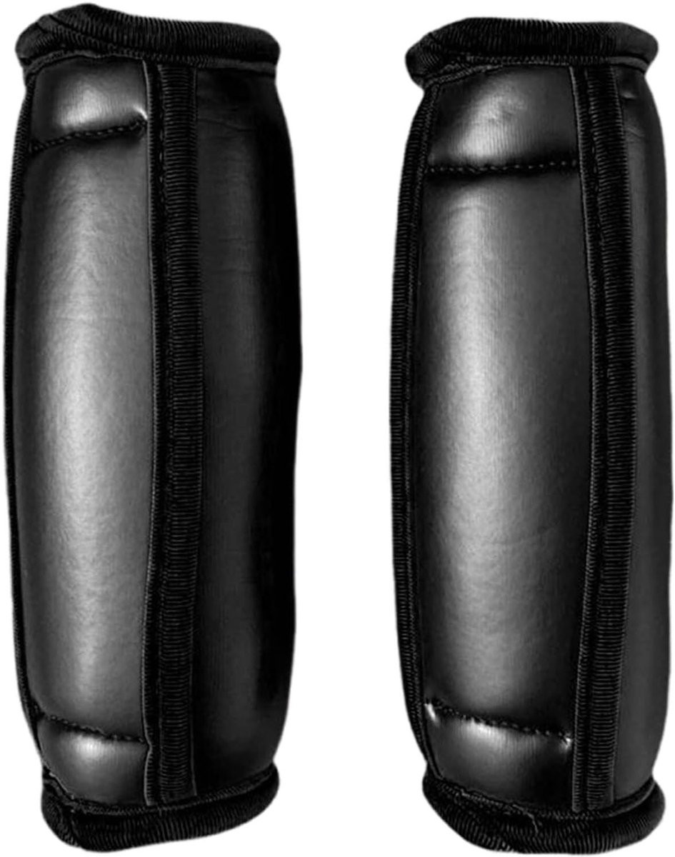 Zachte Halters - Handgewichten Set - Fitness Thuis - Ergonomische Grip - 450g Per Stuk - Zwart