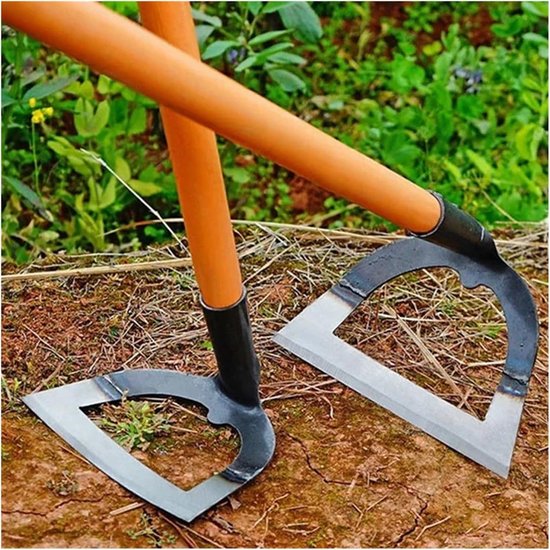 Holle Schoffel - Onkruid hark - Wieden en losmaken - La-besparend ontwerp - 25cm - Natural — afbeelding 4