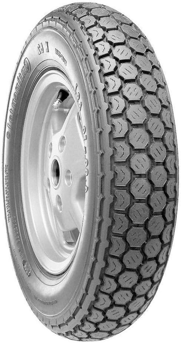 Motorband - Scooterband - Veilig Rijden - All Season - 3.50-10 59J - Zwart