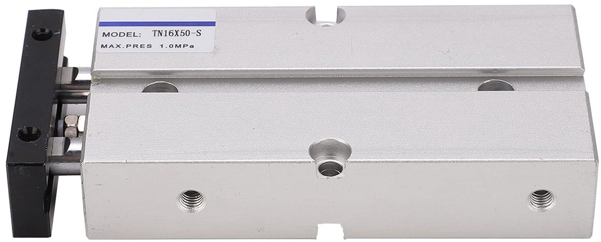 aladdien - Air Cylinder - Pneumatische Cilinder - Aluminium - Dubbele Actie - 16 mm - Luchtcilinder - Voor industriële toepassingen - TN16X50-S
